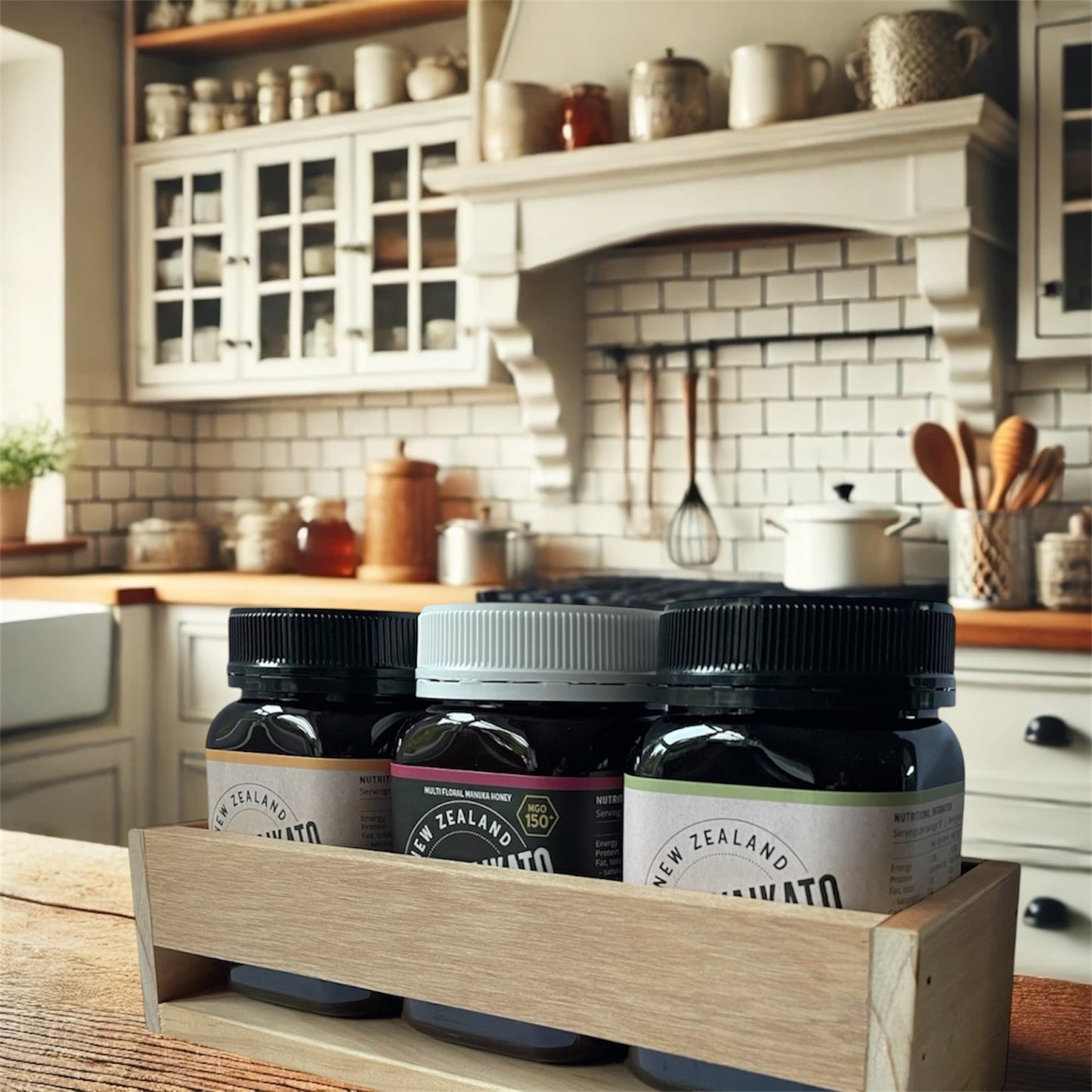 Rimu & Pinewood Honey Rack